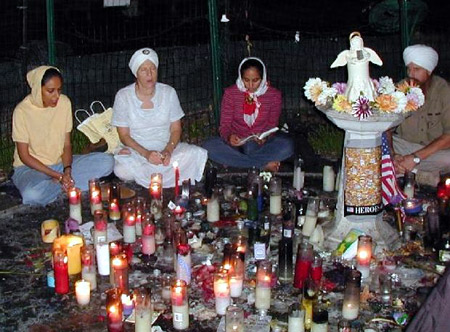 Prayers in Union Square
